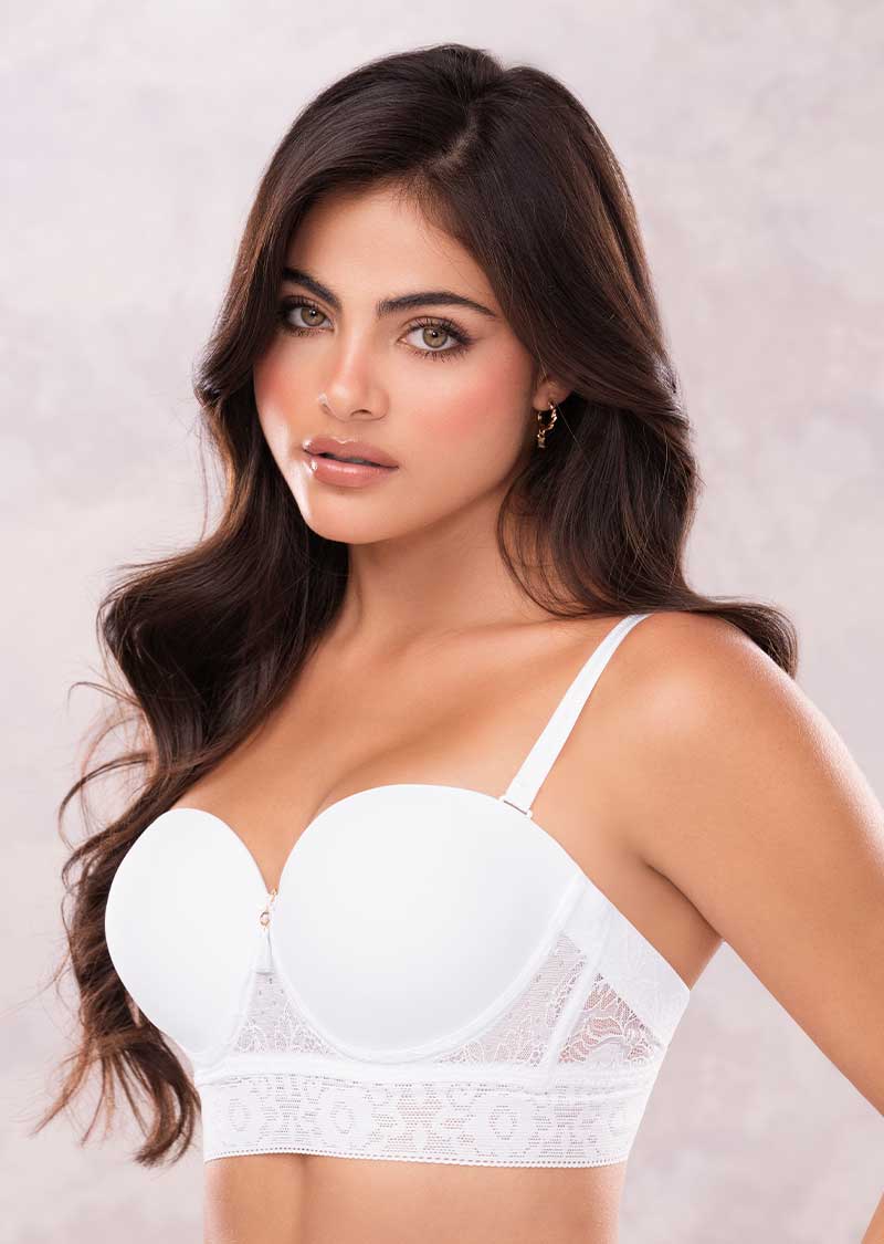 822 Brasier Strapless Elastico Siliconado