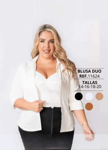 Shaky Duo Elegant Blouse