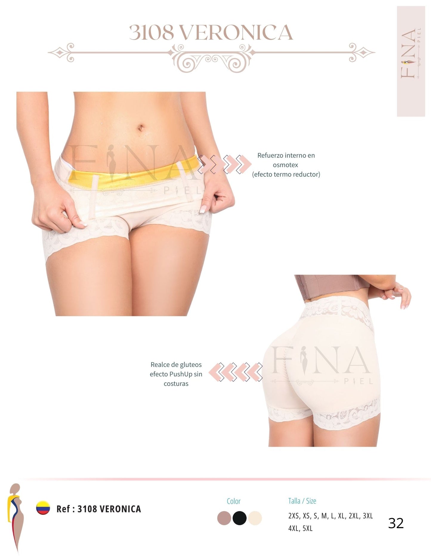 3108 VERONICA - TERMO SHORT