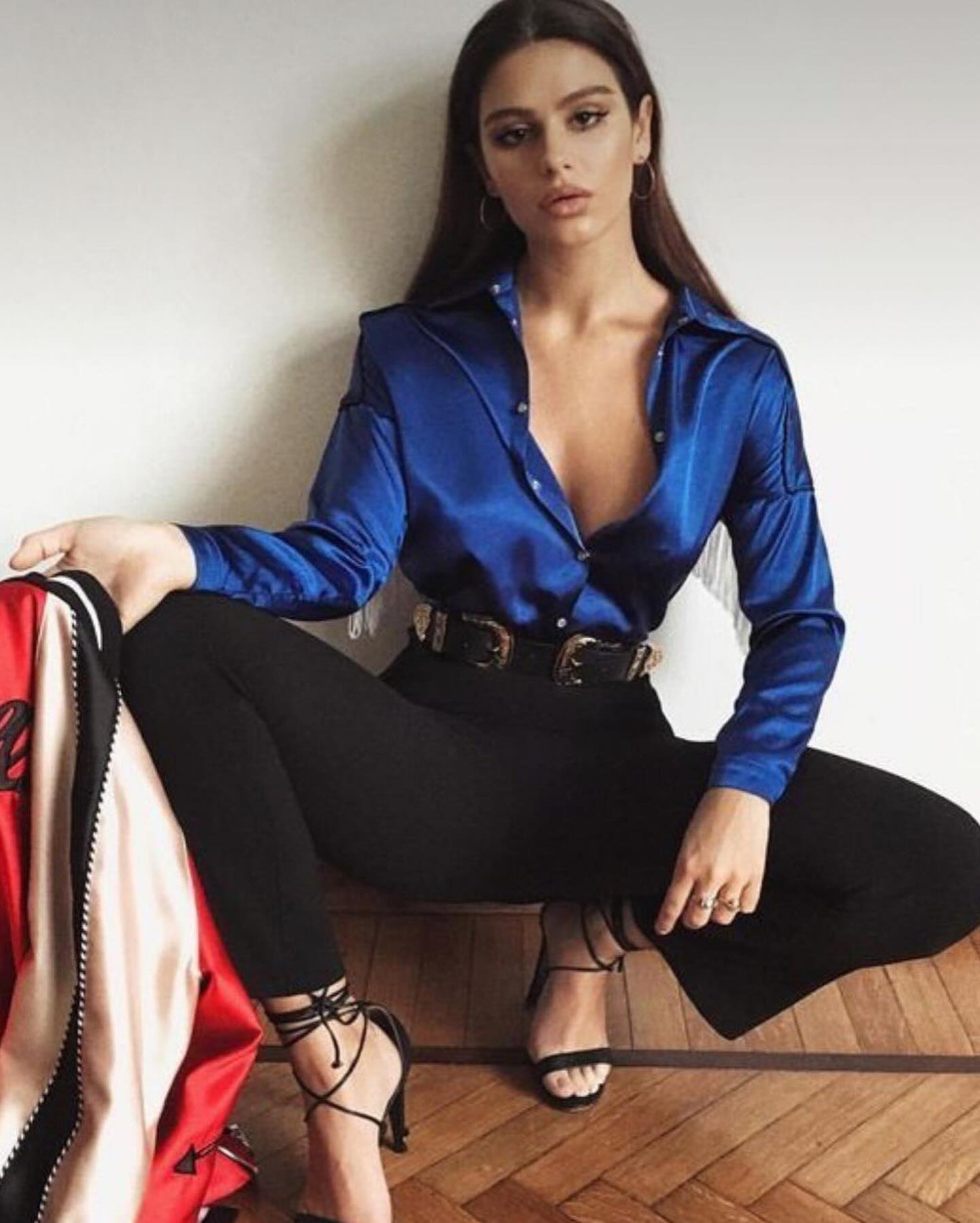 Elegant Satin Blouse