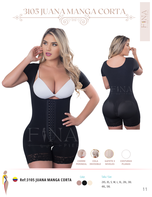 3105 JUANA MANGA CORTA