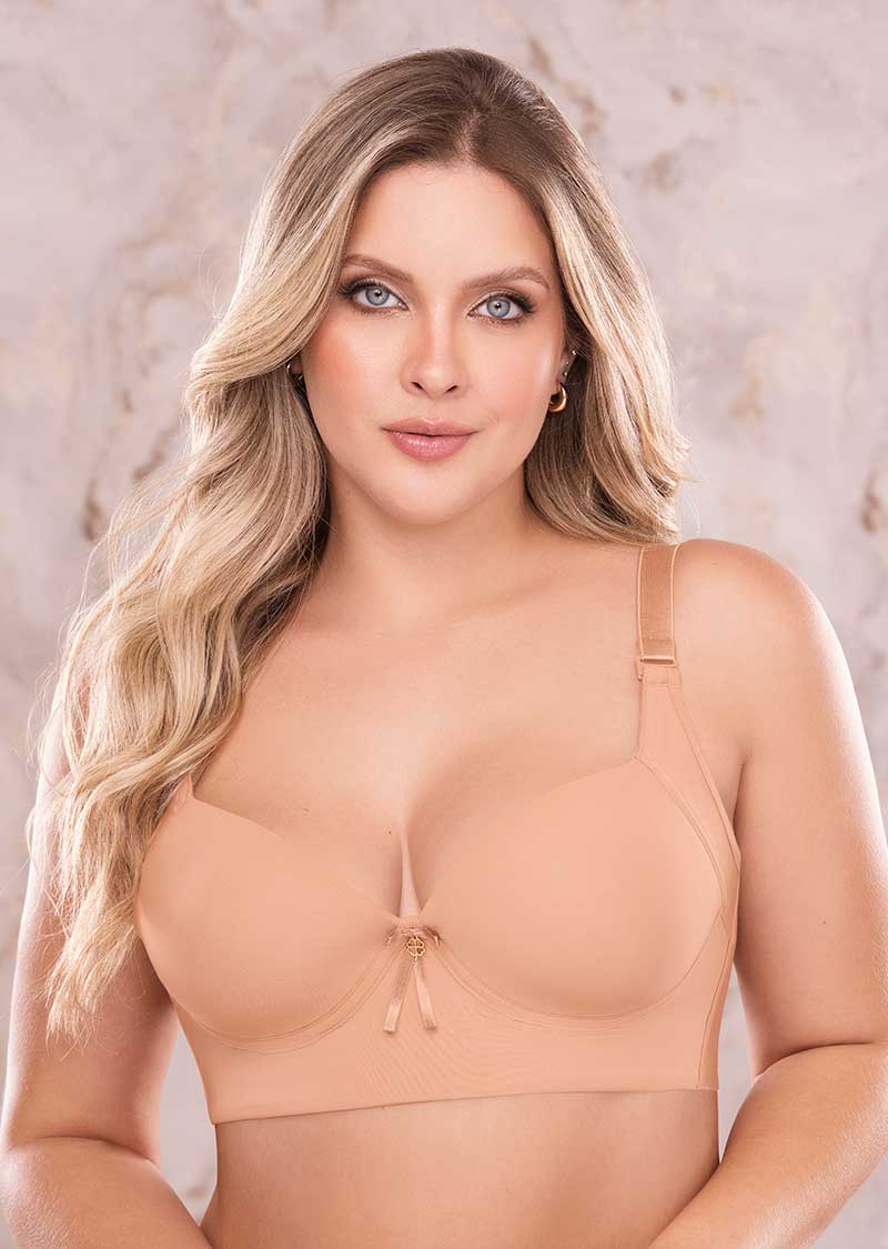 653: Support Bra (almendra)