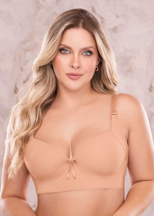 653: Support Bra (almendra)