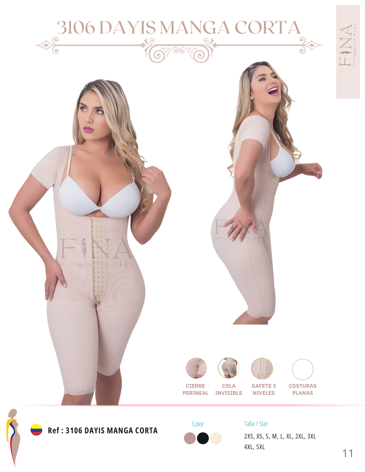 3106 DAYIS MANGA CORTA