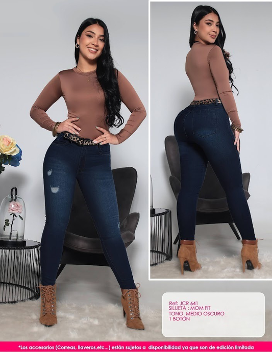 Sculptor Mom Fit Dark 1 Button