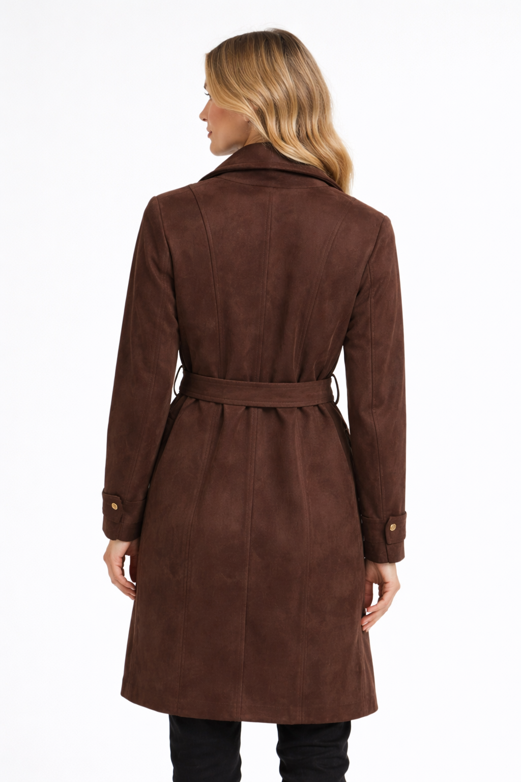 Suede Overcoat / Gaban tela gamuza